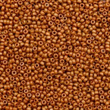 Miyuki rocailles Perlen 15/0 - Duracoat opaque sienna brown 15-4459